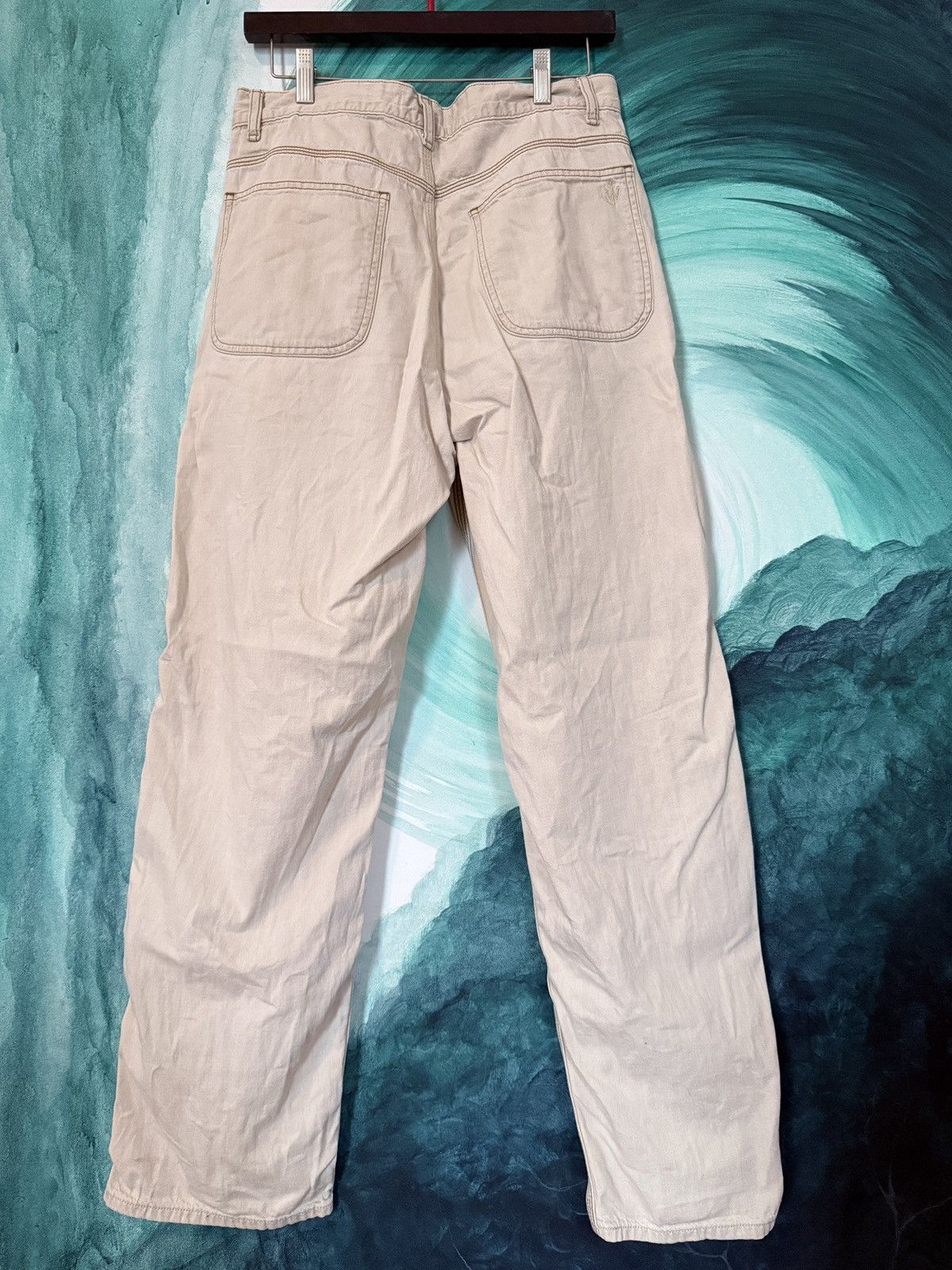 JW Anderson × Uniqlo Uniqlo Beige Casual Pants Size US 30 / EU 46 - 3 Thumbnail