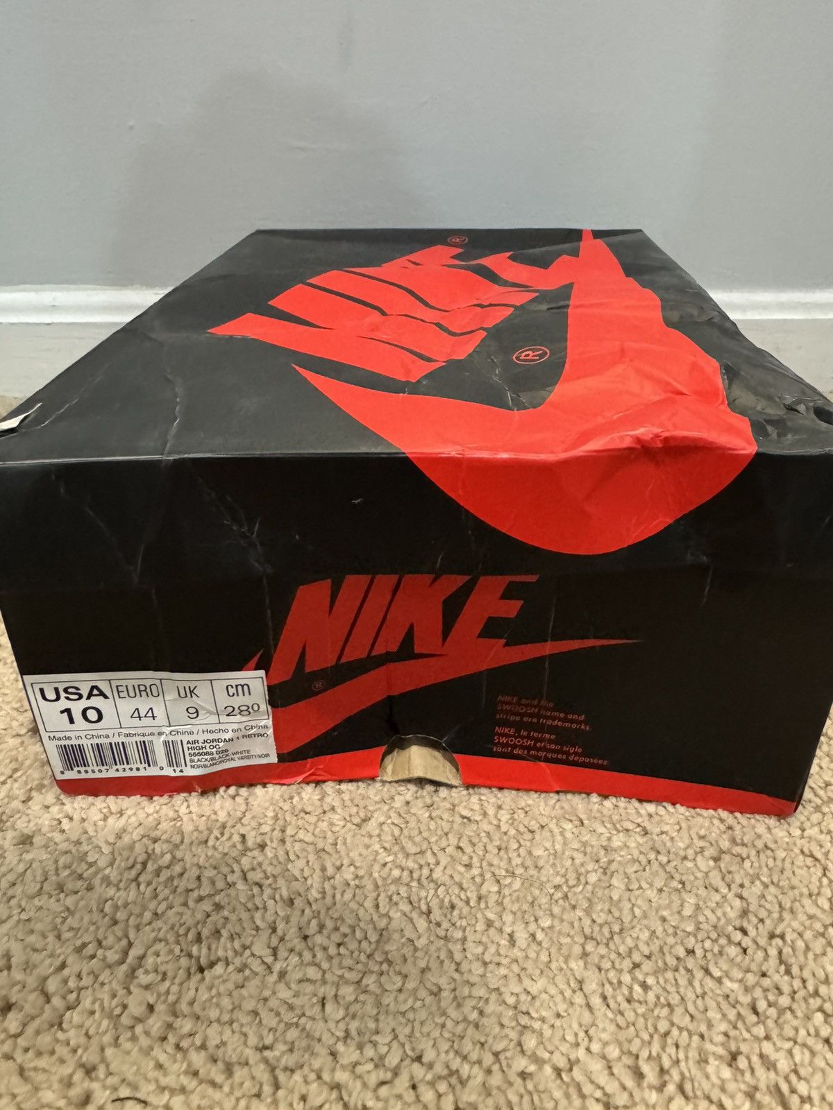 Jordan Brand Jordan 1 Top 3 2016 Size US 10 / EU 43 - 10 Thumbnail