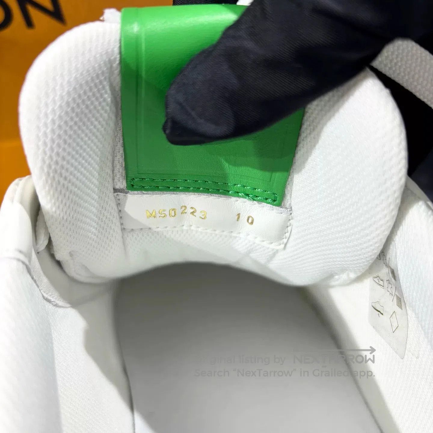 Louis Vuitton LV Trainer Monogram White Green Sneakers. Size US 10 / EU 43 - 4 Thumbnail