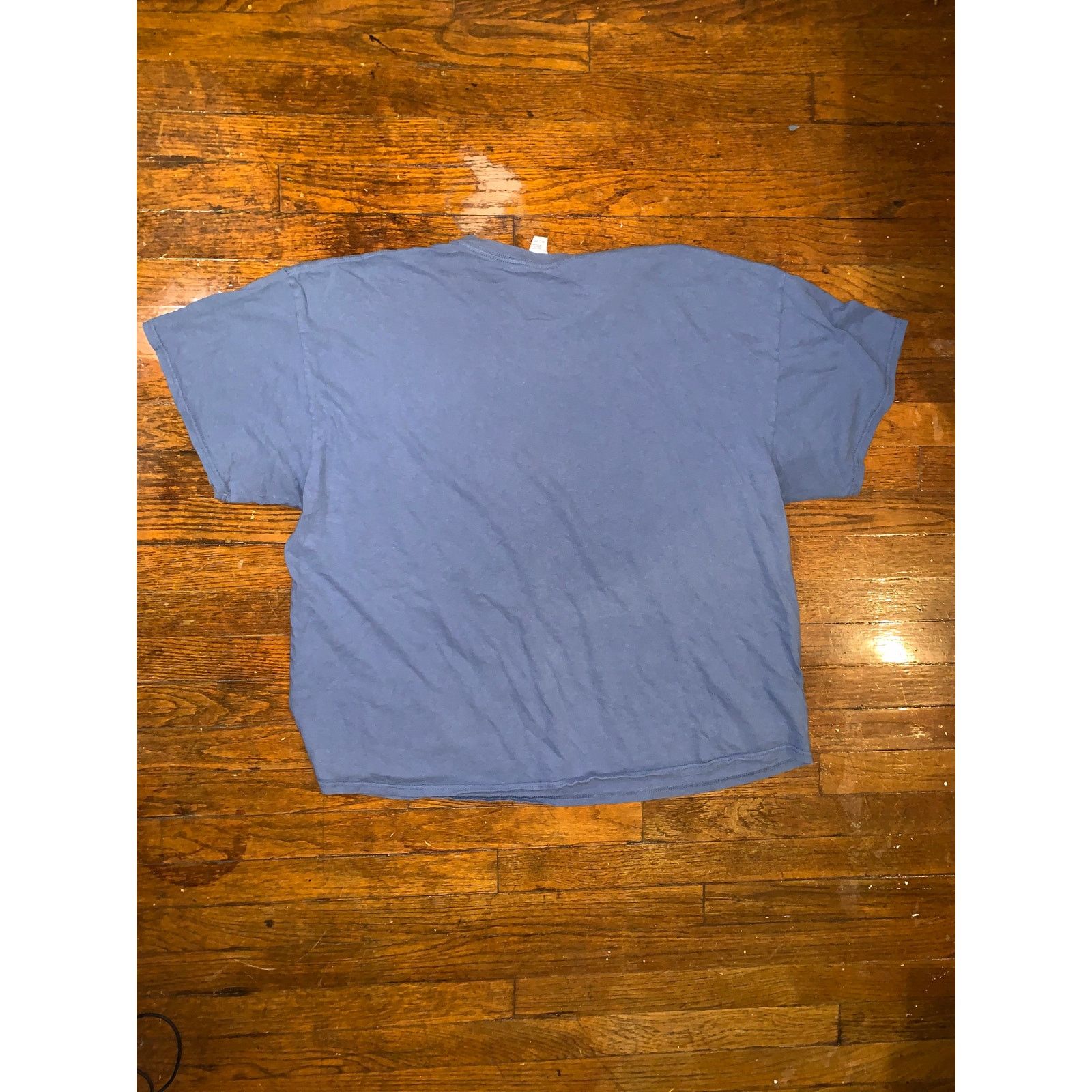 Gildan Y2K Wolf Moon T Shirt Blue 2XL Gildan Nature Wildlife Size US XXL / EU 58 / 5 - 3 Thumbnail