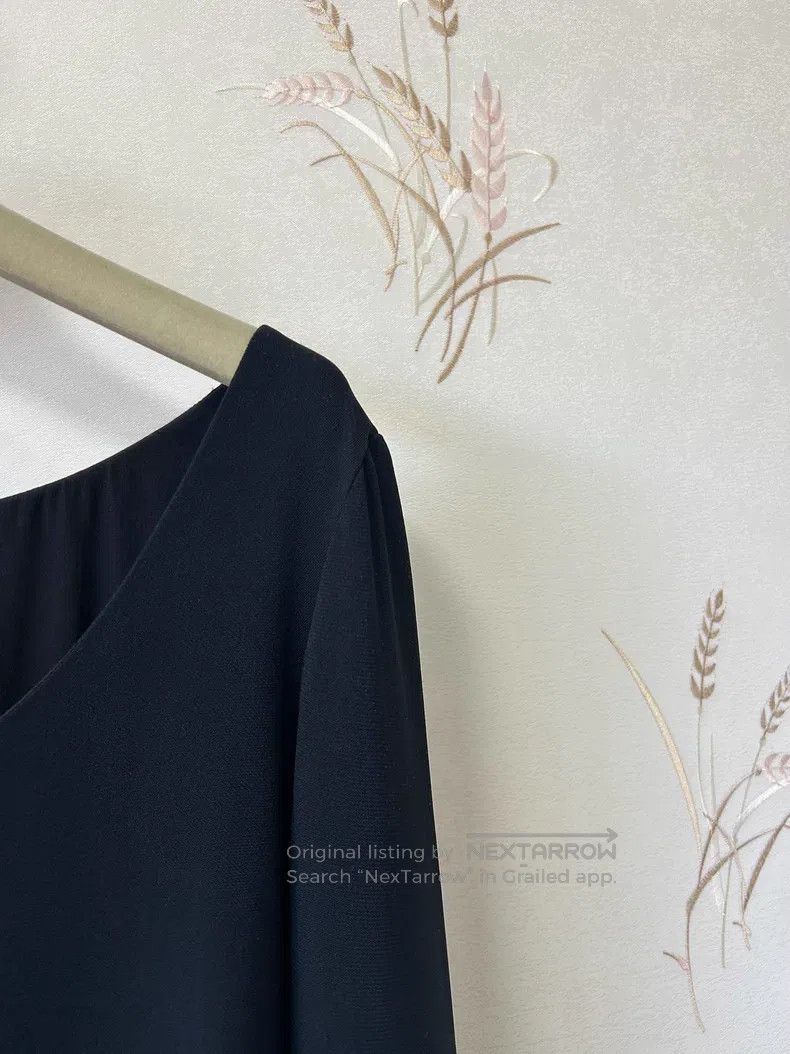 The Row The Row size 8 Black Minimalist Straight Dress Size M / US 6-8 / IT 42-44 - 5 Thumbnail