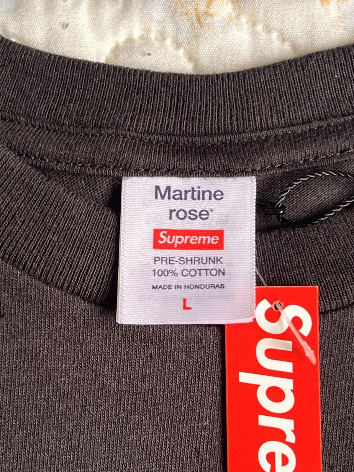 Martine Rose × Supreme L Supreme x Martine Rose Lee Scratch Perry tee Tshirt black Size US L / EU 52-54 / 3 - 8 Thumbnail