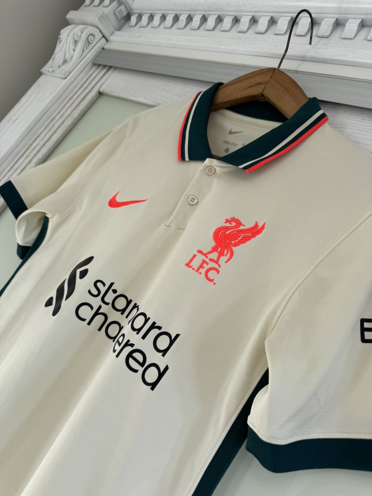 Nike Liverpool 2021-2022 Away Soccer Jersey Football Kit Shirt Size US XS / EU 42 / 0 - 5 Thumbnail