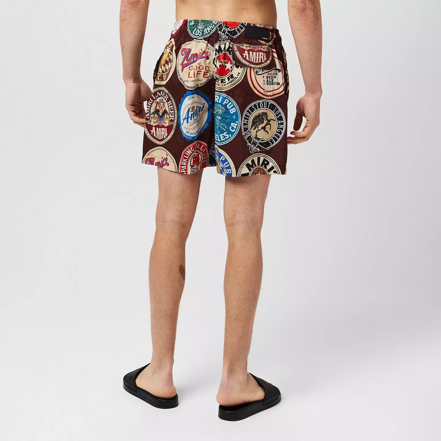 Amiri o1g2r1mq0426 Coaster Swim Shorts in Multicolor Size US 30 / EU 46 - 4 Thumbnail