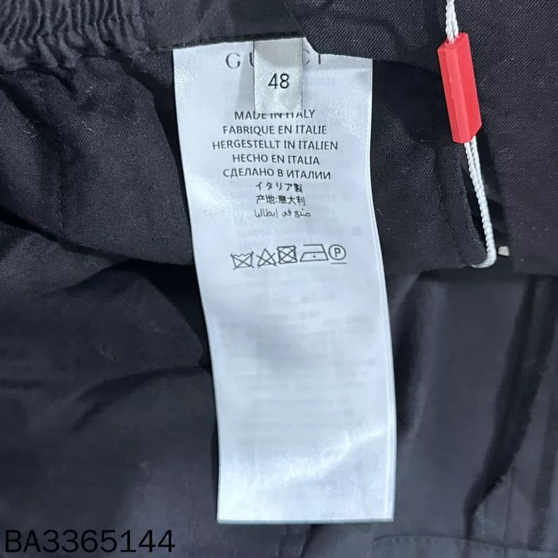 Gucci Gucci Double-necked black casual pants 2502-Nextarrow Size US 32 / EU 48 - 6 Thumbnail