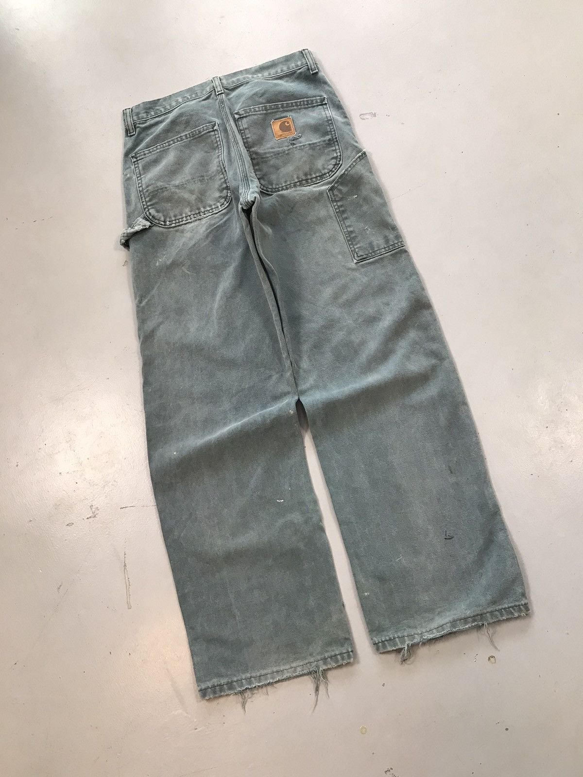 Carhartt Vintage Carhartt Painted carpenter denim Size US 31 - 3 Thumbnail
