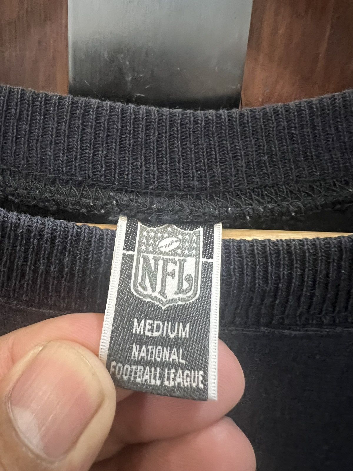 NFL × Vintage Vintage Oakland RAIDERS Sweatshirt Size US L / EU 52-54 / 3 - 6 Thumbnail
