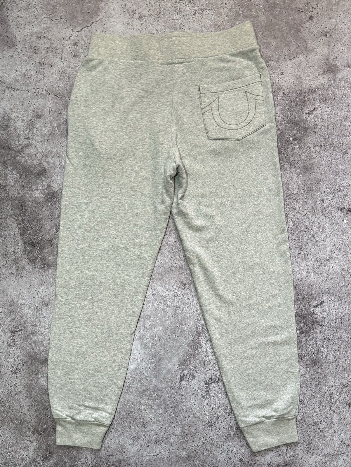 True Religion × Vintage True Religion vintage streetwear grey sweatpants Size US 32 / EU 48 - 6 Thumbnail