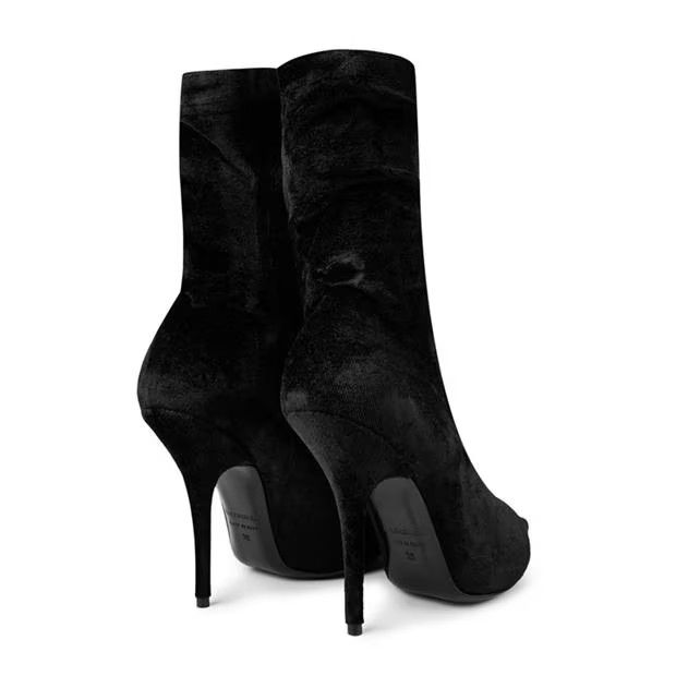 Balenciaga o1g2r1mq0924 Ankle Boots in Black Size US 10 / IT 40 - 4 Thumbnail