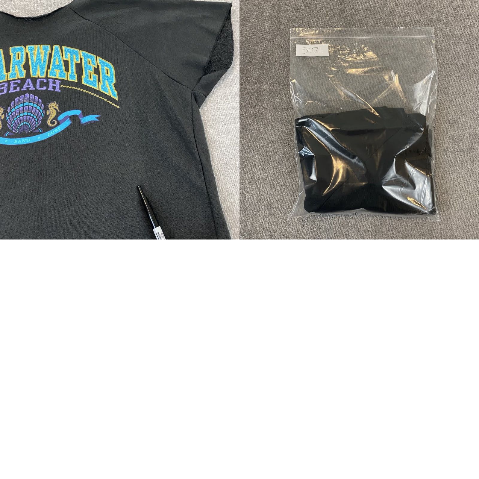 Vintage VINTAGE Whale Shirt Mens One Size Black Animal Nature Florida Rag Gym 90s S/S Size US M / EU 48-50 / 2 - 9 Thumbnail