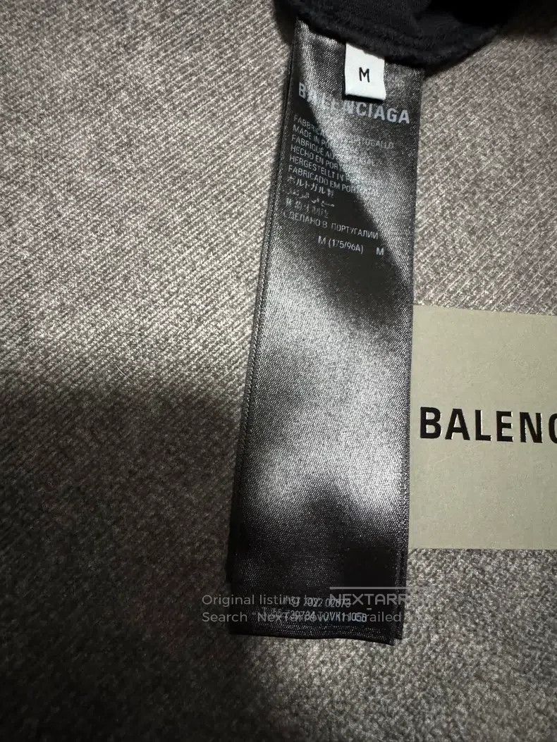 Balenciaga Balenciaga Scissors Wheat Logo Letter Pattern Printed Crew Size US M / EU 48-50 / 2 - 4 Thumbnail