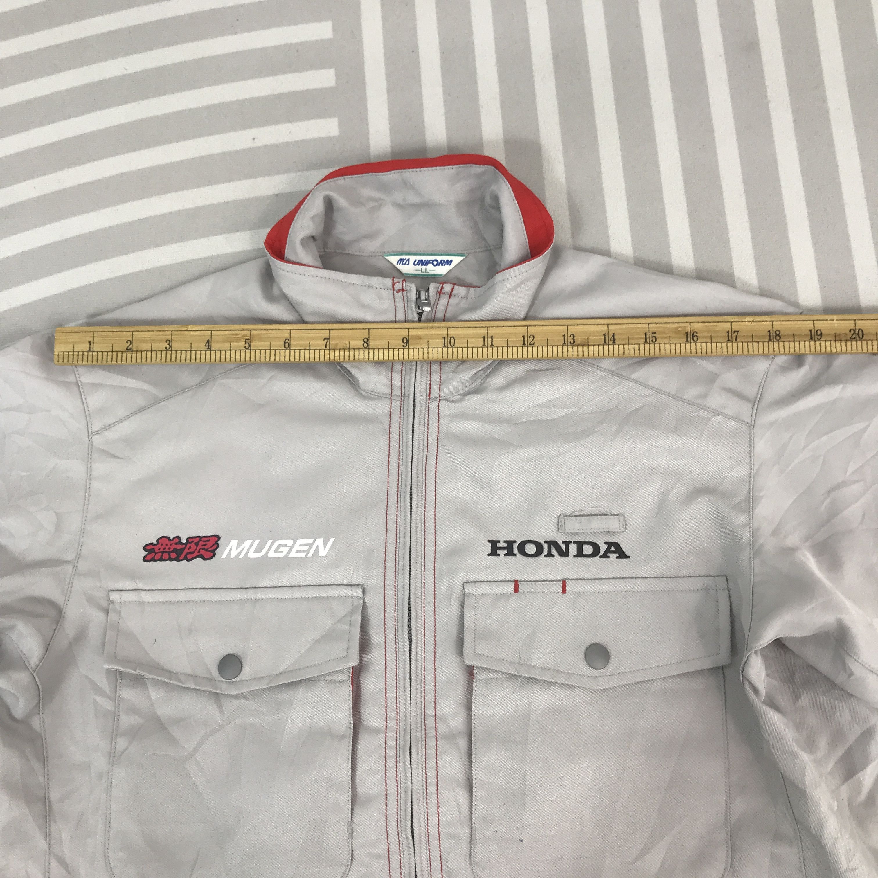 Honda Vintage Honda Mugen Racing Work uniform Japan custom Jacket Size US L / EU 52-54 / 3 - 6 Thumbnail