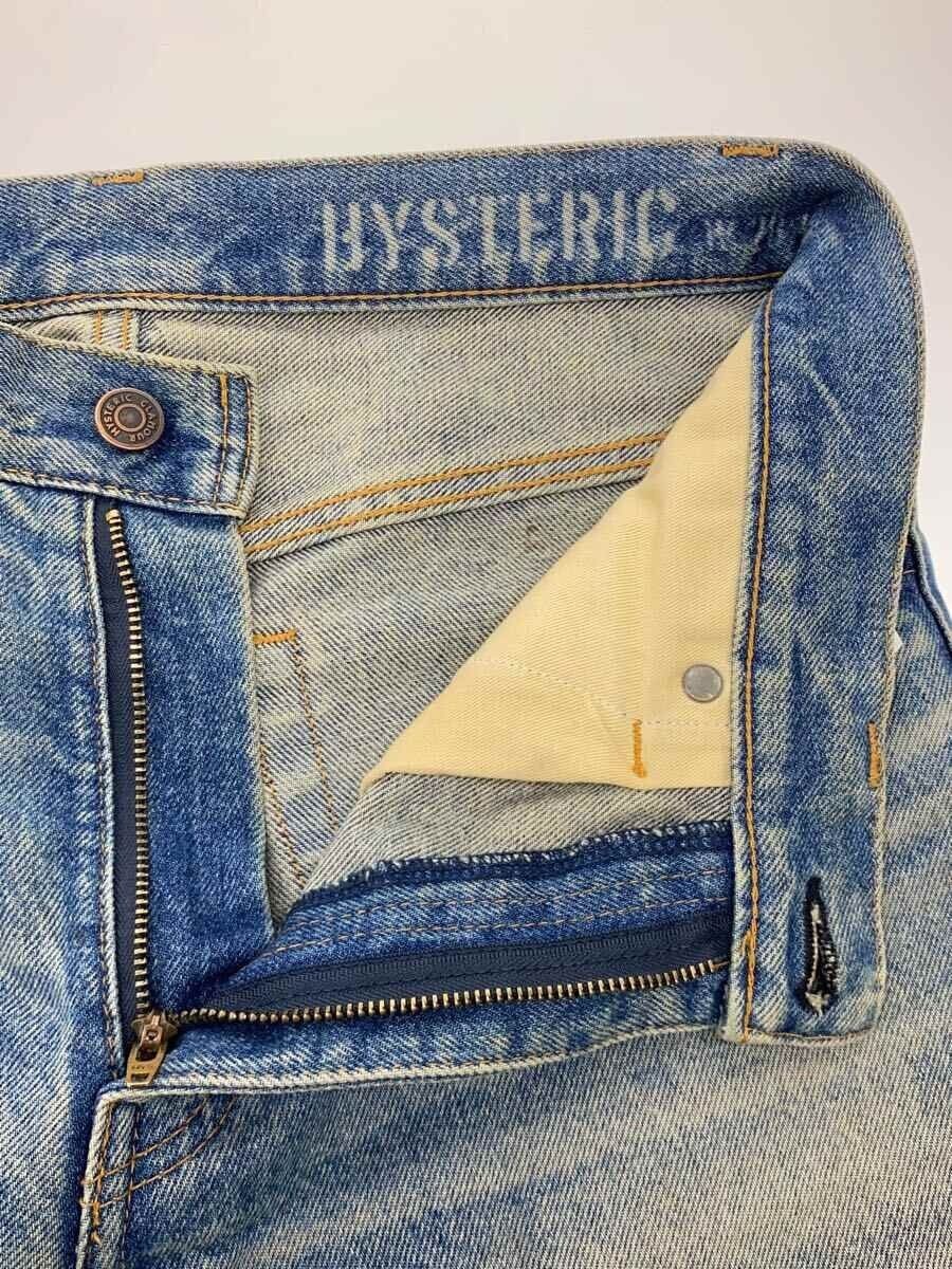 Hysteric Glamour Aged Straight Leg Denim Jeans Size US 31 - 3 Thumbnail