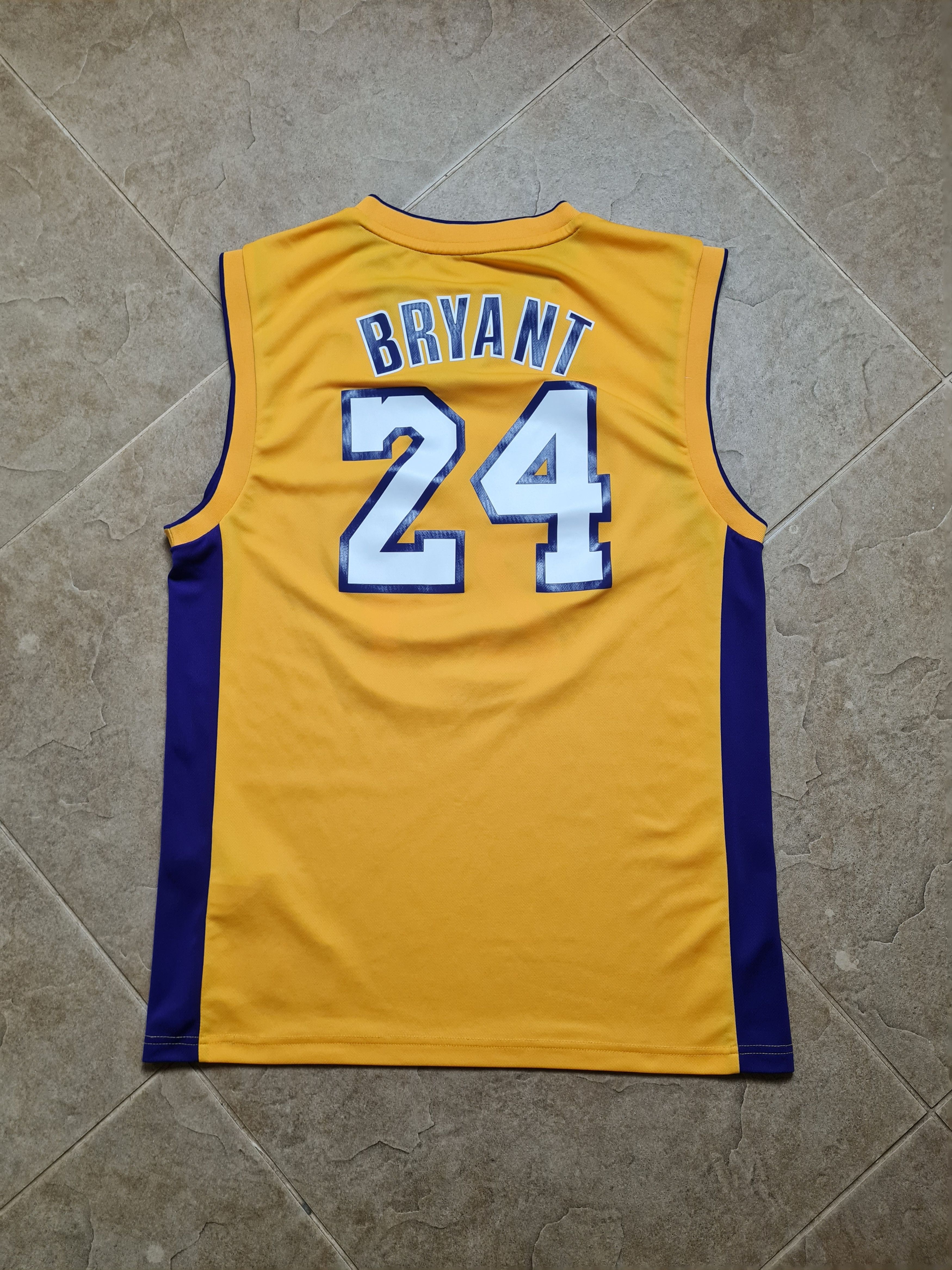 Adidas Adidas NBA Lakers #24 Bryant 2013 Yellow Men’s Shirts Size M Size US M / EU 48-50 / 2 - 13 Thumbnail