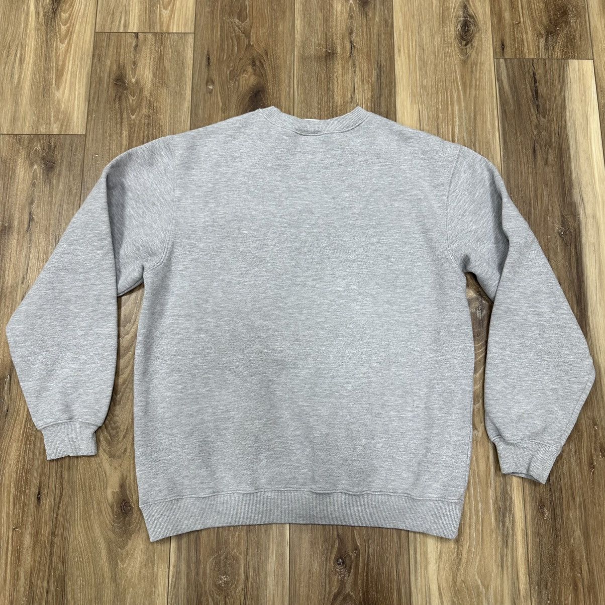 Adidas Vintage Y2K Adidas Large Logo Crewneck Sweatshirt, Grey, M Size US M / EU 48-50 / 2 - 2 Thumbnail