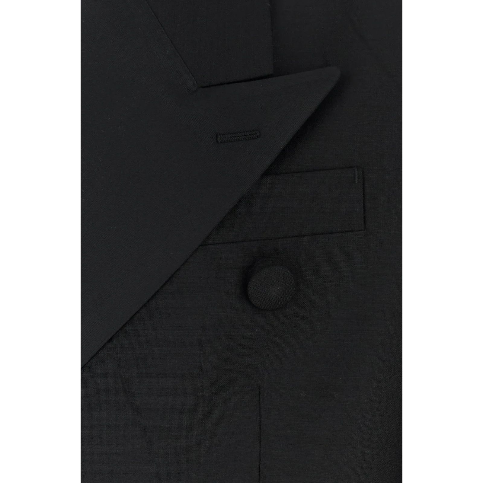 Prada PRADA Black Mohair Blend Blazer New & Authentic (Men's size: Size US L / EU 52-54 / 3 - 3 Thumbnail
