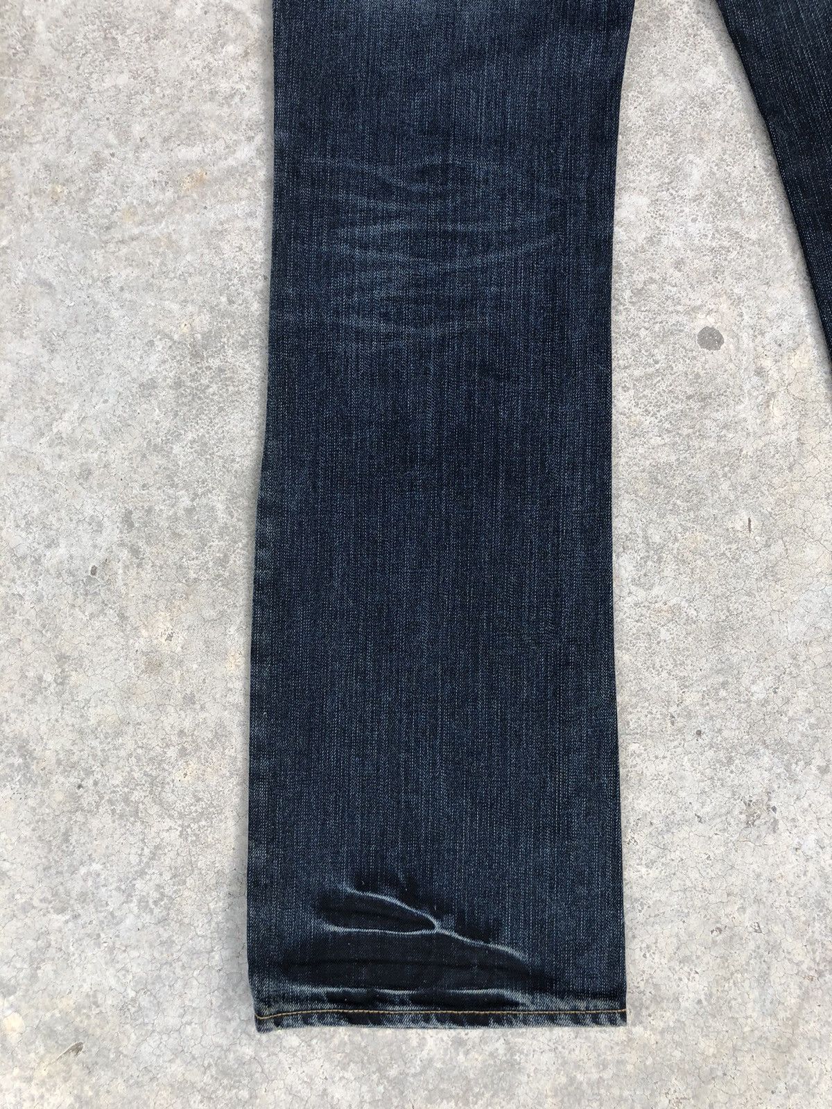 Who Decides War Japanese Purple&Yellow Flared Jeans Distressed Jeans Size US 32 / EU 48 - 11 Thumbnail