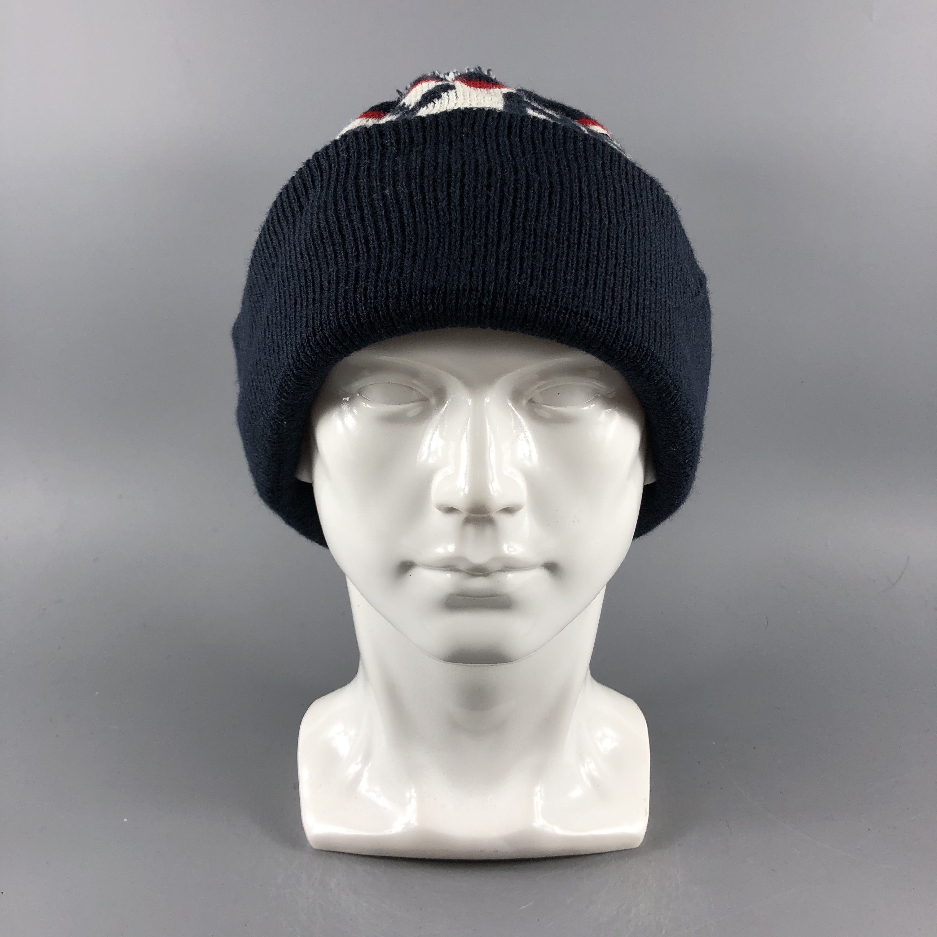 image of Tommy Hilfiger Hats Bobble Beanie Snow Hat Snow Cap B525, Men's