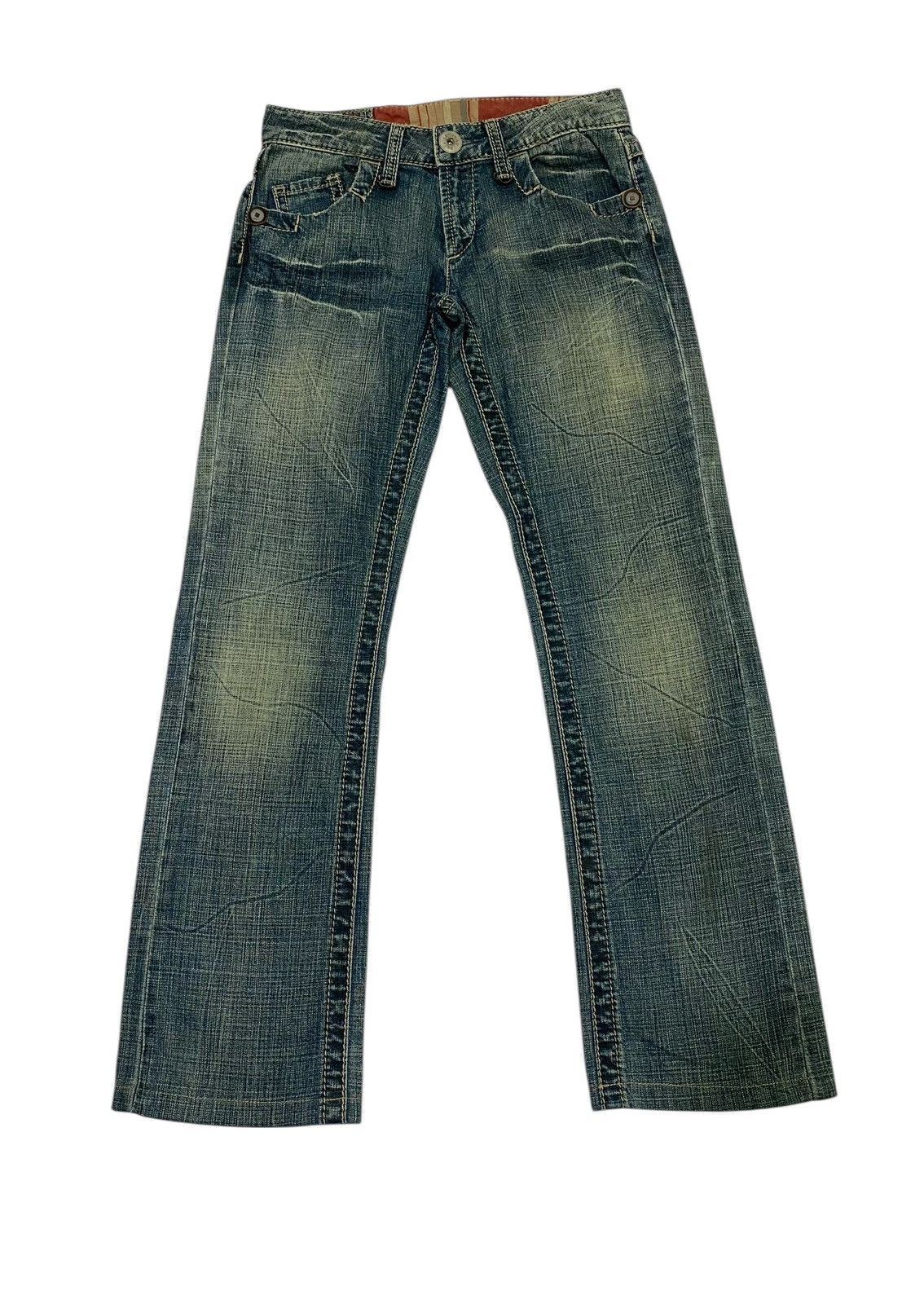 Marithe + Francois Girbaud Japanese brand X marithe francois girbaud flare cowboy jeans Size US 28 / EU 44 - 1 Thumbnail