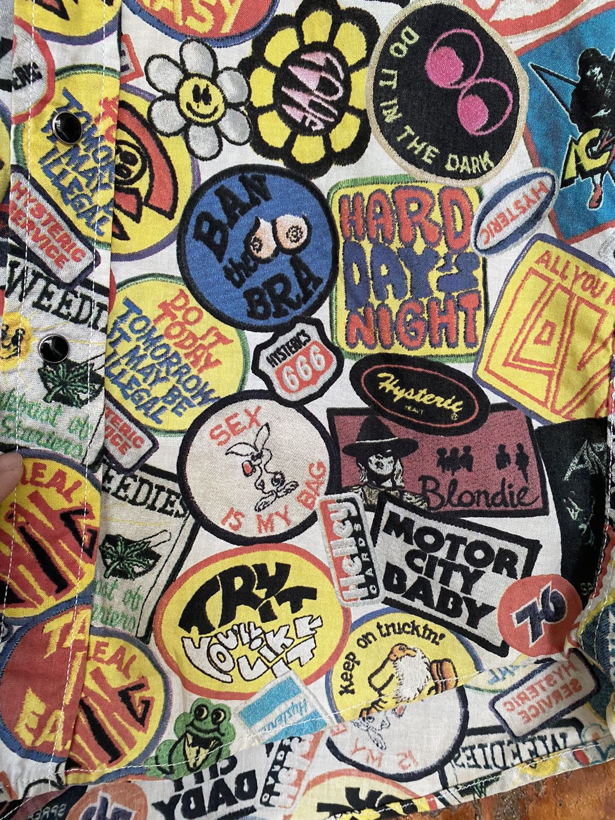 Hysteric Glamour 90s Fuck All logo all over print Size US M / EU 48-50 / 2 - 11 Thumbnail