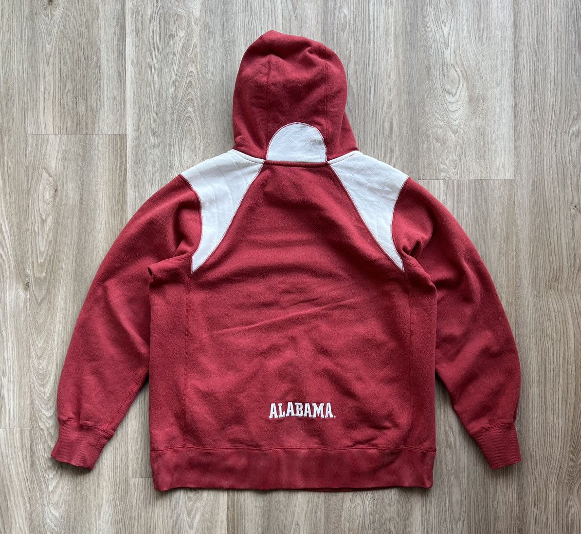 Nike × Vintage Vintage Nike Alabama Hoodie Center Swoosh Embroidered Logo Size US M / EU 48-50 / 2 - 9 Thumbnail