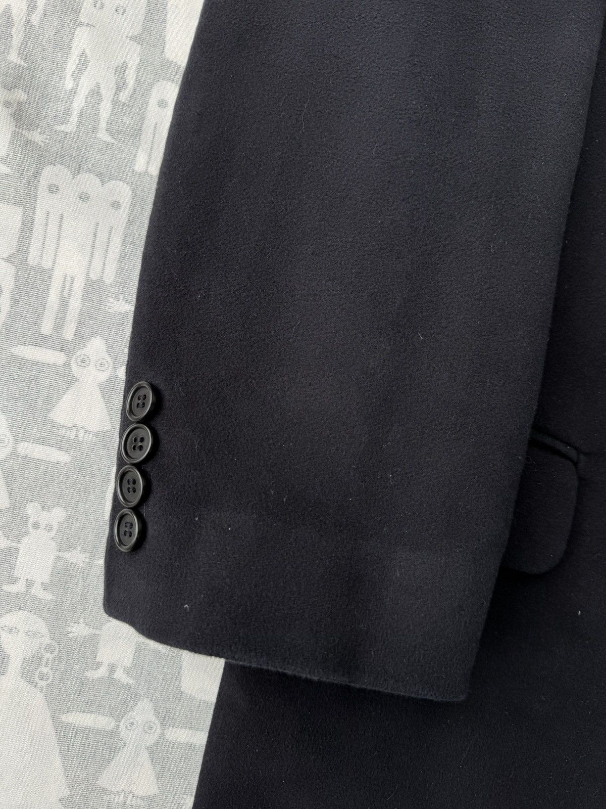 Helmut Lang Helmut Lang AW03 Tuxedo Moleskin Chesterfield Coat Size US L / EU 52-54 / 3 - 4 Thumbnail