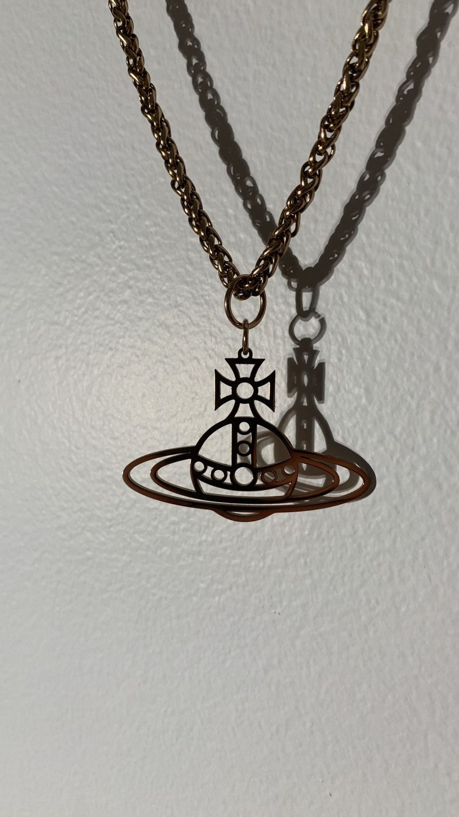 Vivienne Westwood Rose Gold Vivienne Westwood Pendant Size ONE SIZE - 2 Thumbnail