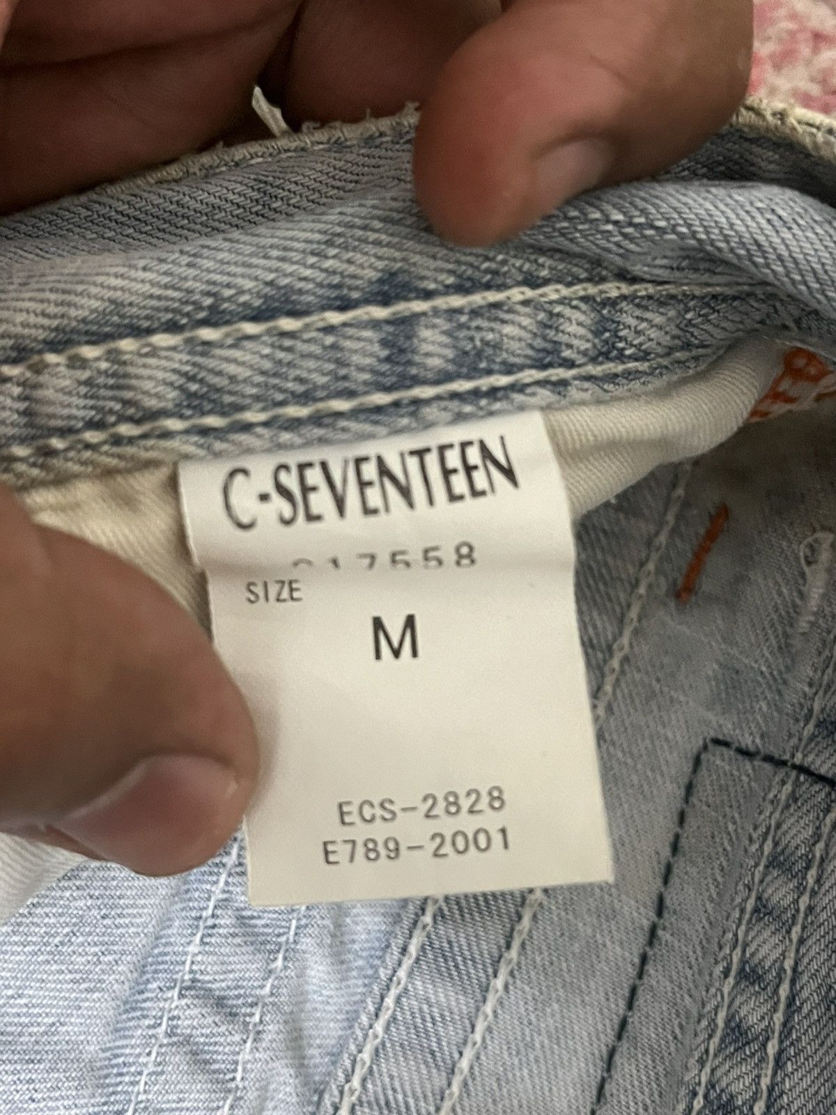Japanese Brand Vintage C17 Flare Denim Size US 31 - 10 Thumbnail