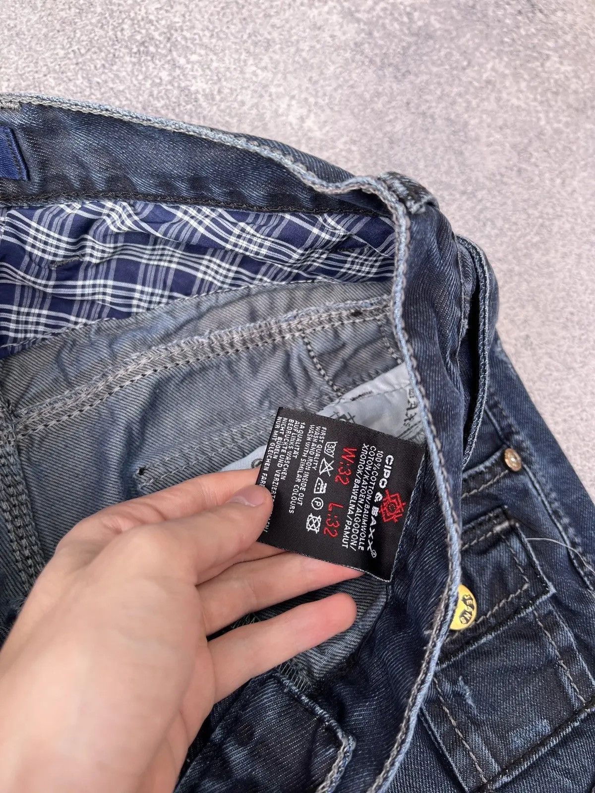 Japanese Brand × Vintage Vintage CipoBaxx Archival Japanese style Jeans Size US 32 / EU 48 - 8 Thumbnail