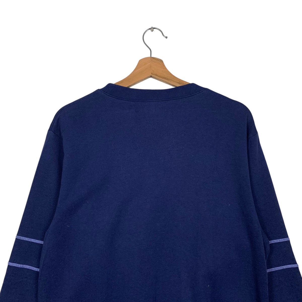 Japanese Brand NCAA Big Logo Crewneck Sweatshirt #1779-C79 Size L / US 10 / IT 46 - 8 Thumbnail