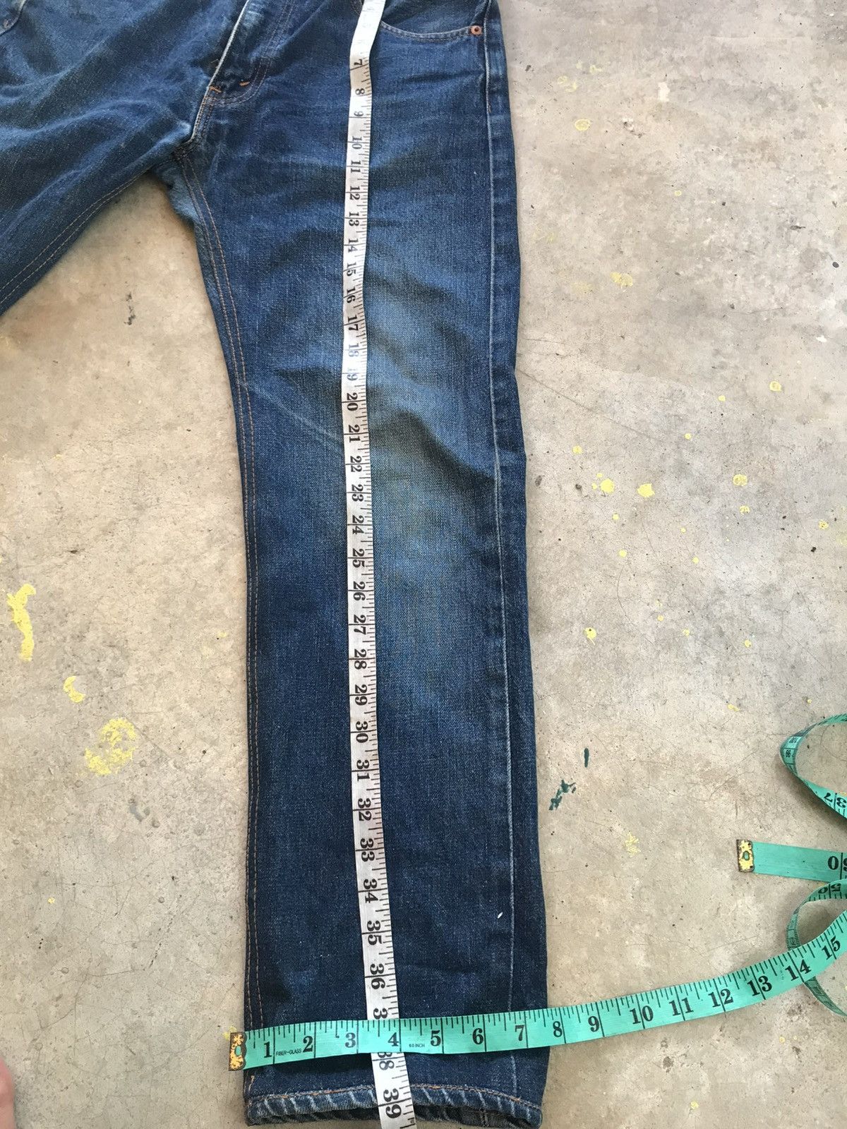 Levi's Levis 502 Big E 80s Talon Zipper Size US 33 - 17 Thumbnail