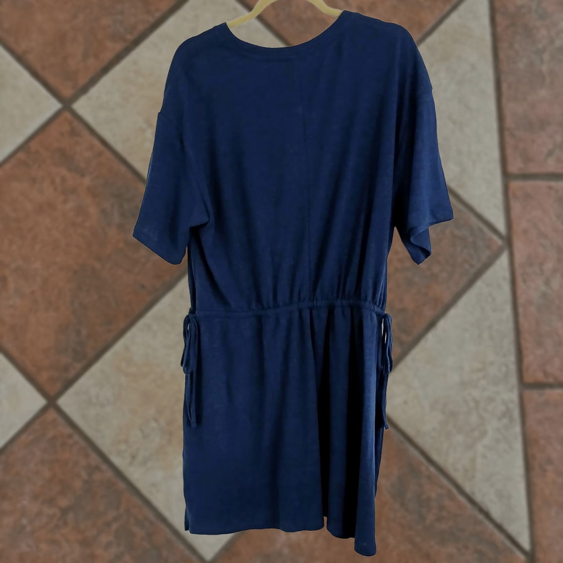 old navy womens shirt dress Old Navy Women's Button-Down Mini Shirt Dress - Blue