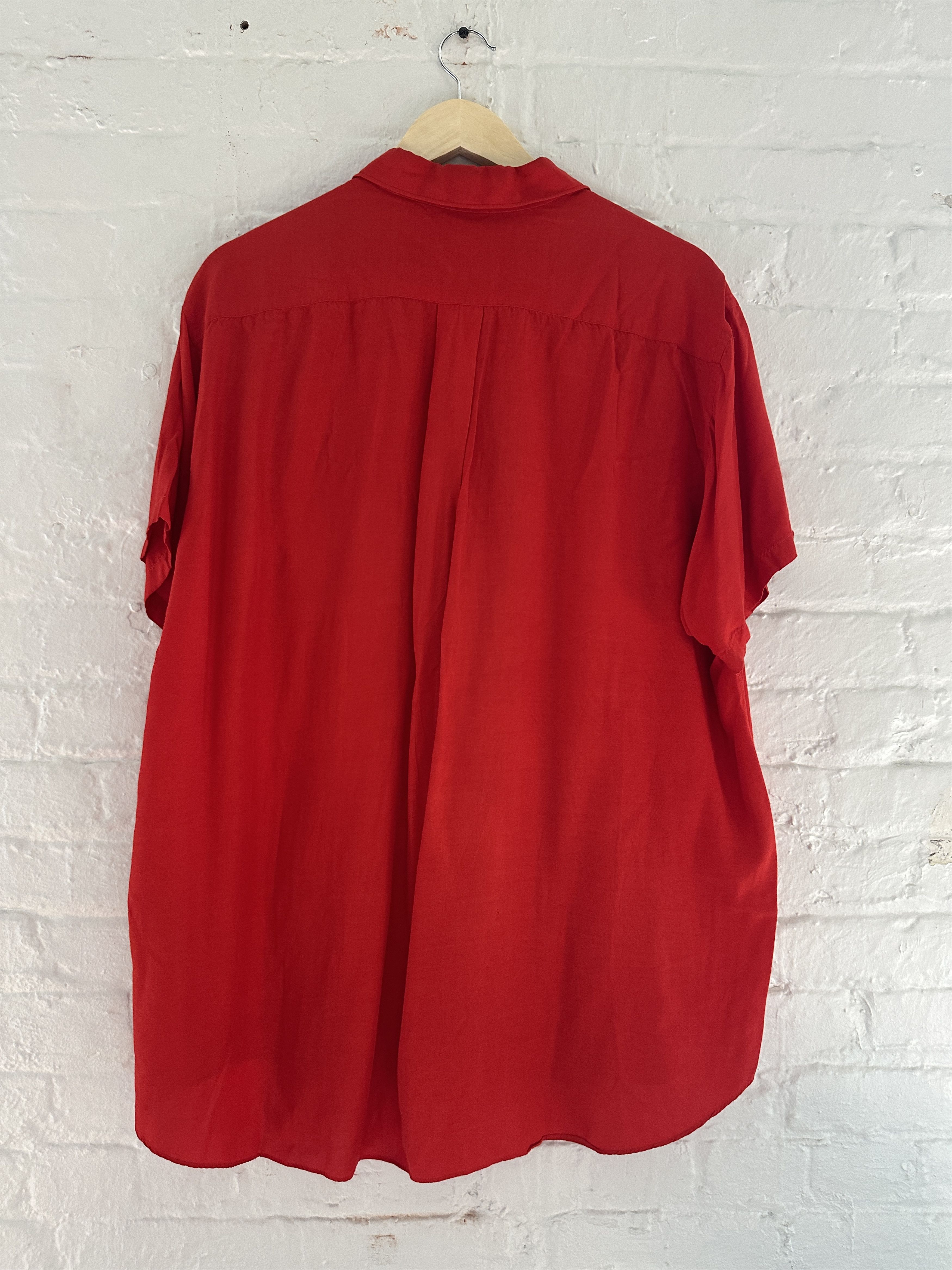 Comme des Garcons Comme des Garcons Homme Short Sleeve Button Up Shirt Size US XXL / EU 58 / 5 - 4 Thumbnail
