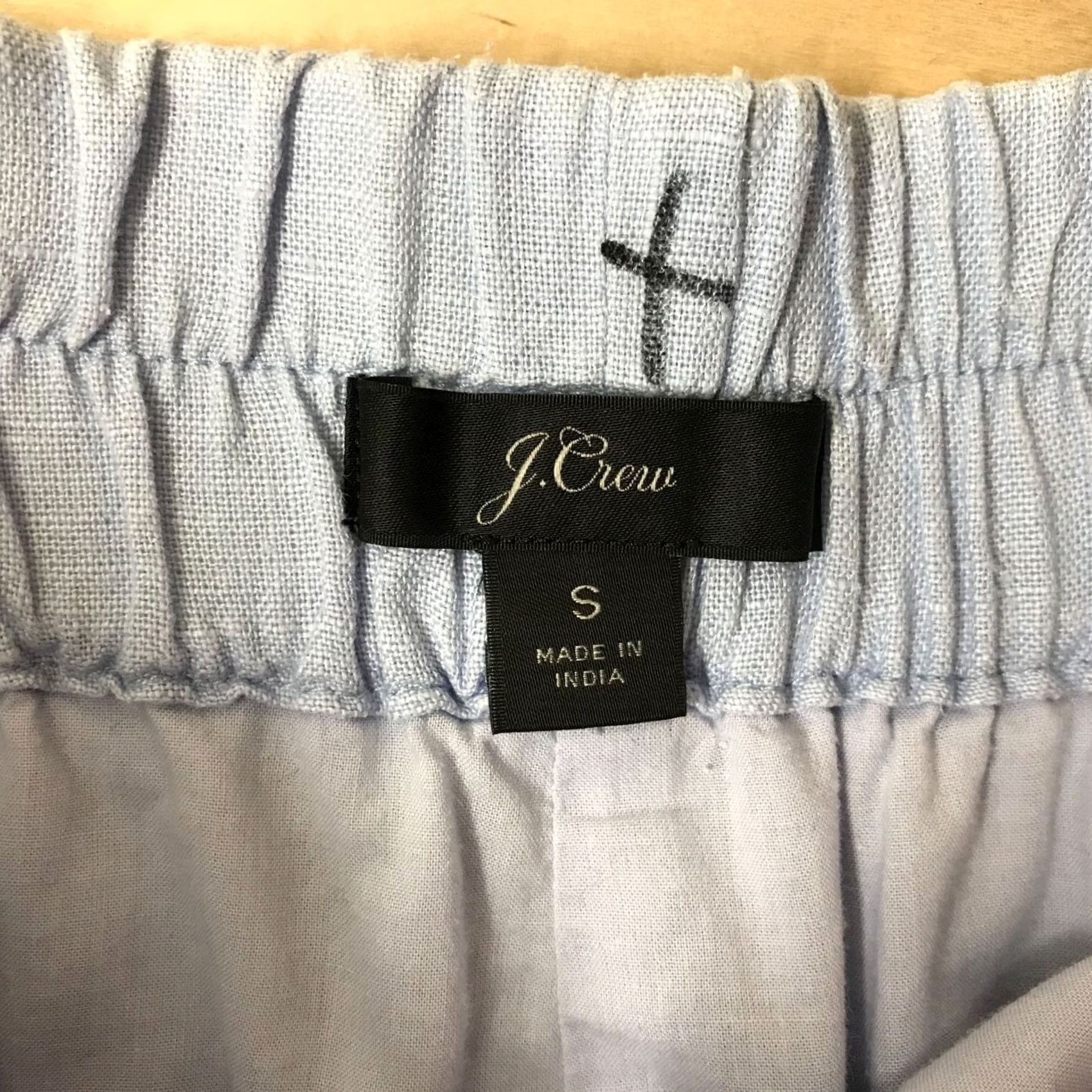J.Crew J.CREW Skirt Women S LILAC LINEN ELASTIC WAIST WOMEN'S SMALL Size 28" / US 6 / IT 42 - 7 Thumbnail