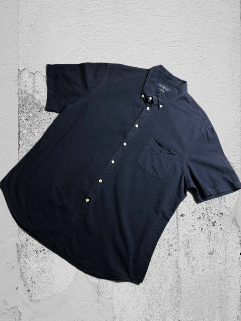 Polo Ralph Lauren × Ralph Lauren × Vintage Polo Ralph Lauren Vintage Mens Long Sleeve Striped Shirt Size US XXL / EU 58 / 5 - 1 Thumbnail