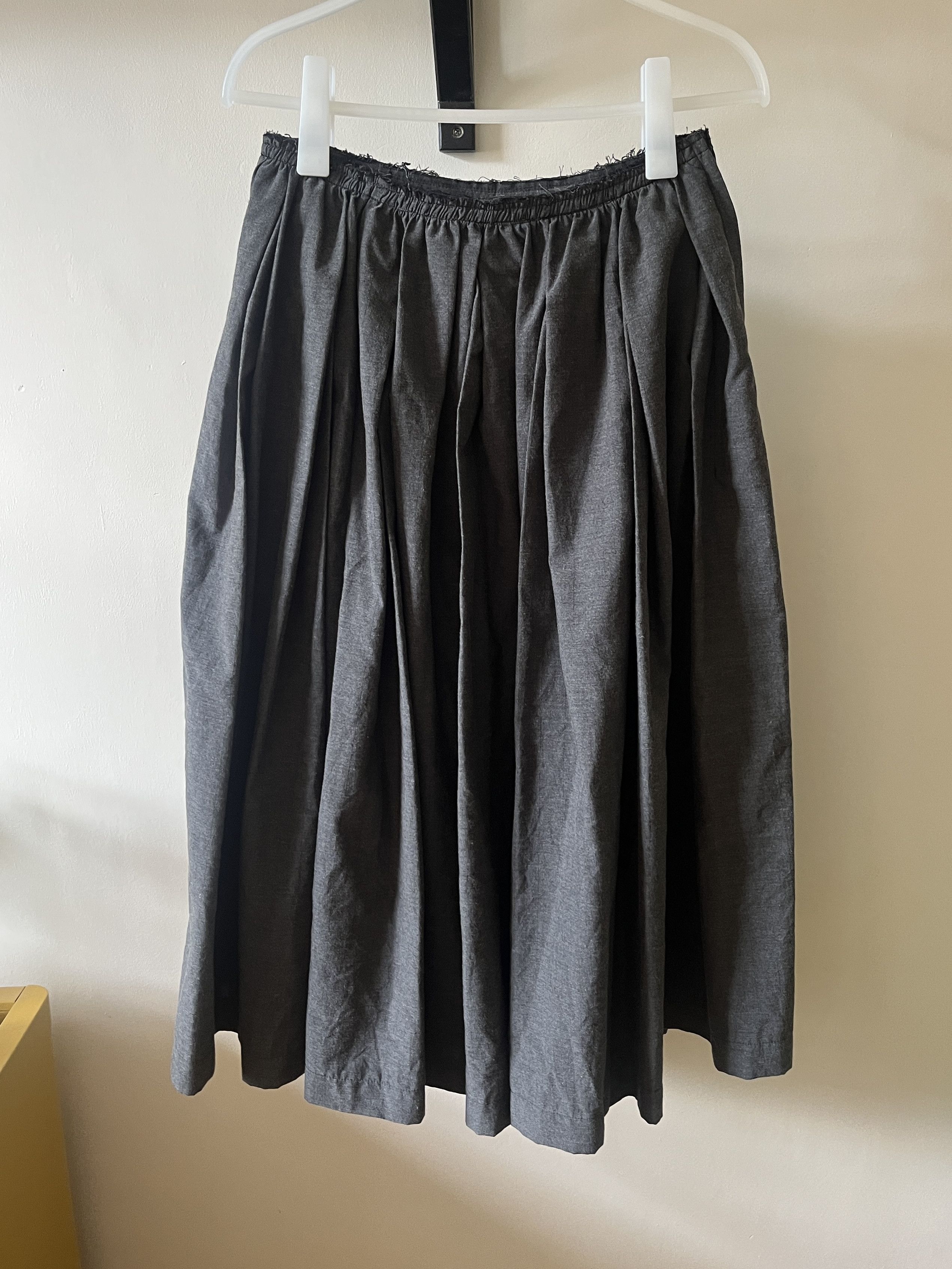Comme des Garcons Black Full raw hem skirt Size 27" / US 4 / IT 40 - 1 Thumbnail