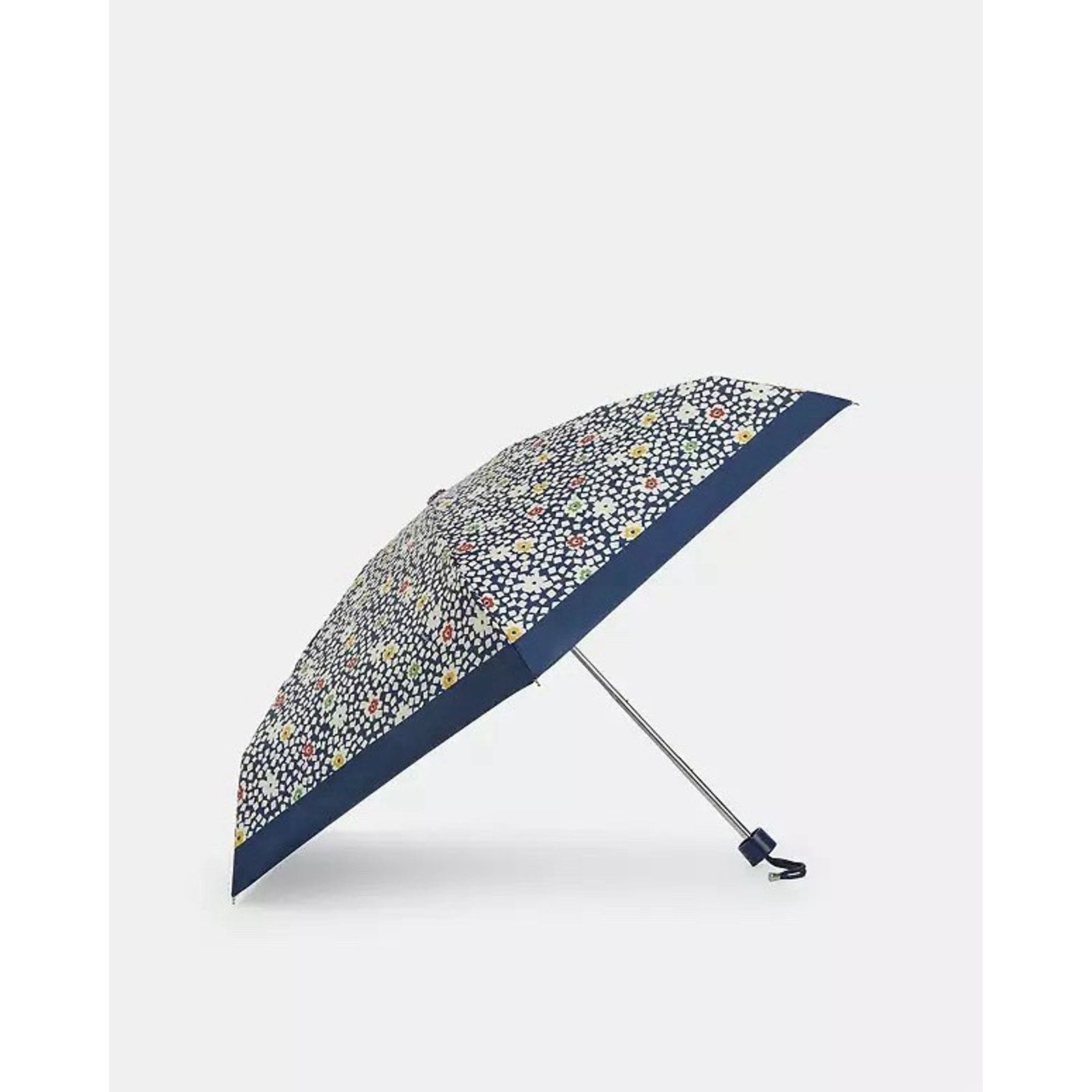 Coach NWT Coach Uv Protection Mini Umbrella Plaid Print Blue CBM55 Size ONE SIZE - 7 Thumbnail
