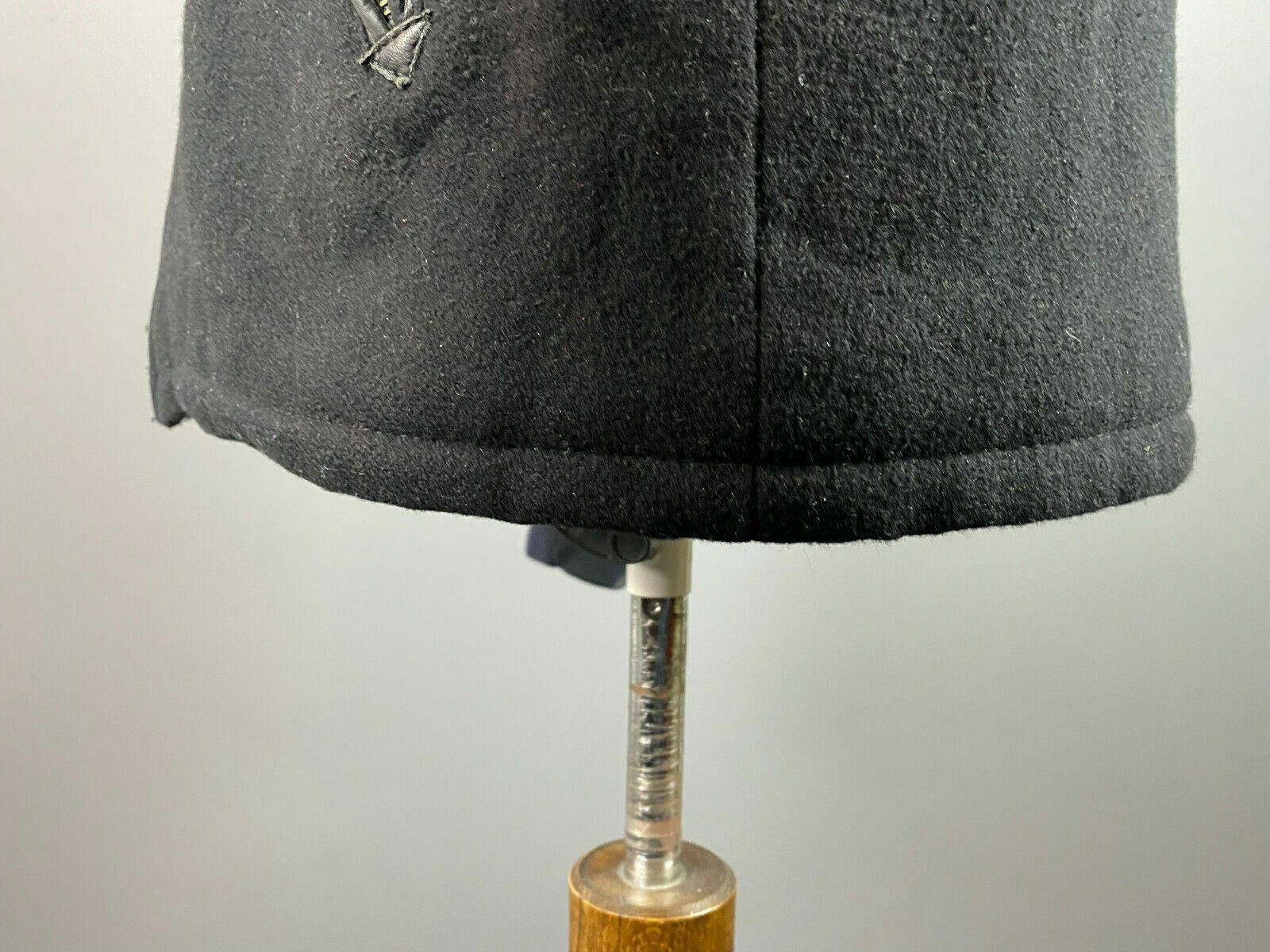 Edwin Edwin Baseball Jacket Black Wool Leather Sleeves Size XL Size US XL / EU 56 / 4 - 7 Thumbnail