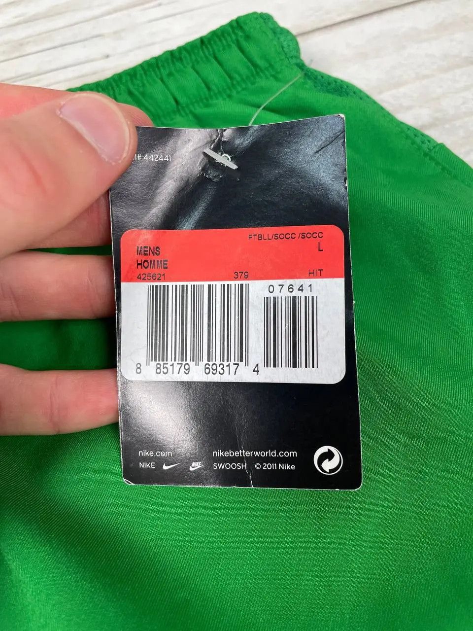 Nike Nike Celtic FC Player Issue #49 Shorts Football Soccer Size US 36 / EU 52 - 4 Thumbnail