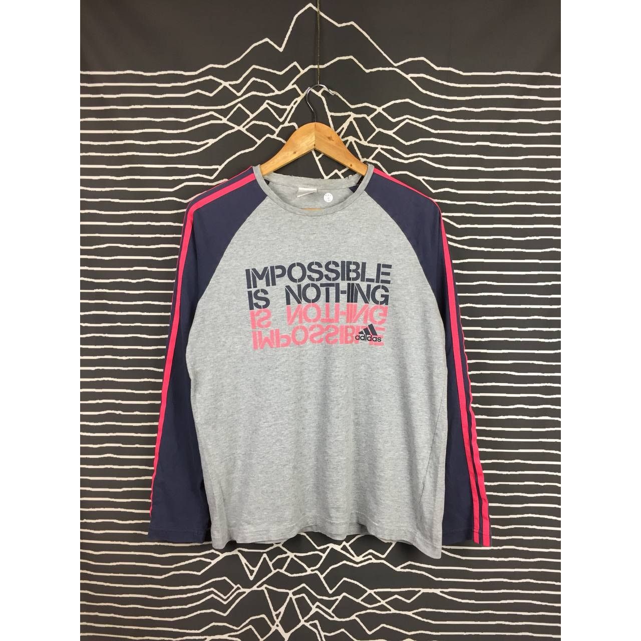 Adidas Adidas Impossible Is Nothing Long Sleeve Tee Size US M / EU 48-50 / 2 - 2 Thumbnail