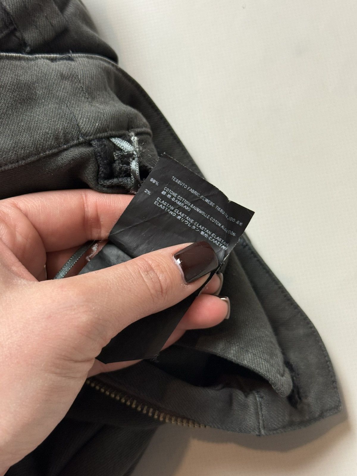 Balenciaga Balenciaga Ladies Low Rise Biker Jeans Pants Size 36 / S Size 25" / US 0 / IT 36 - 16 Thumbnail