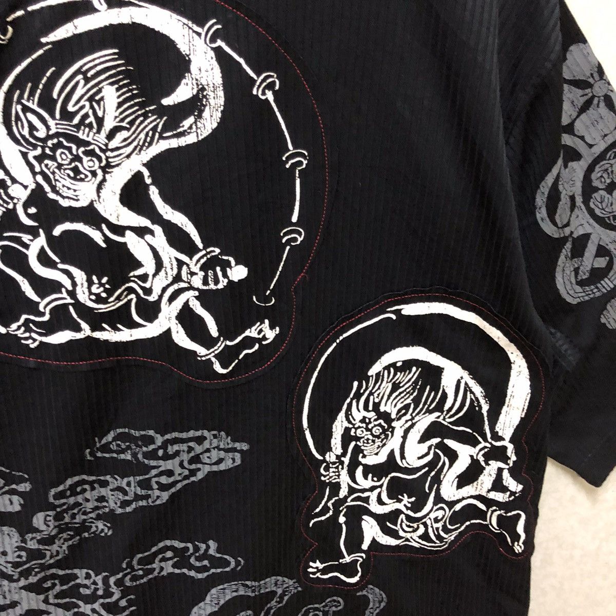 Japanese Brand Japanese traditional dragon button up shirt Size US XL / EU 56 / 4 - 8 Thumbnail