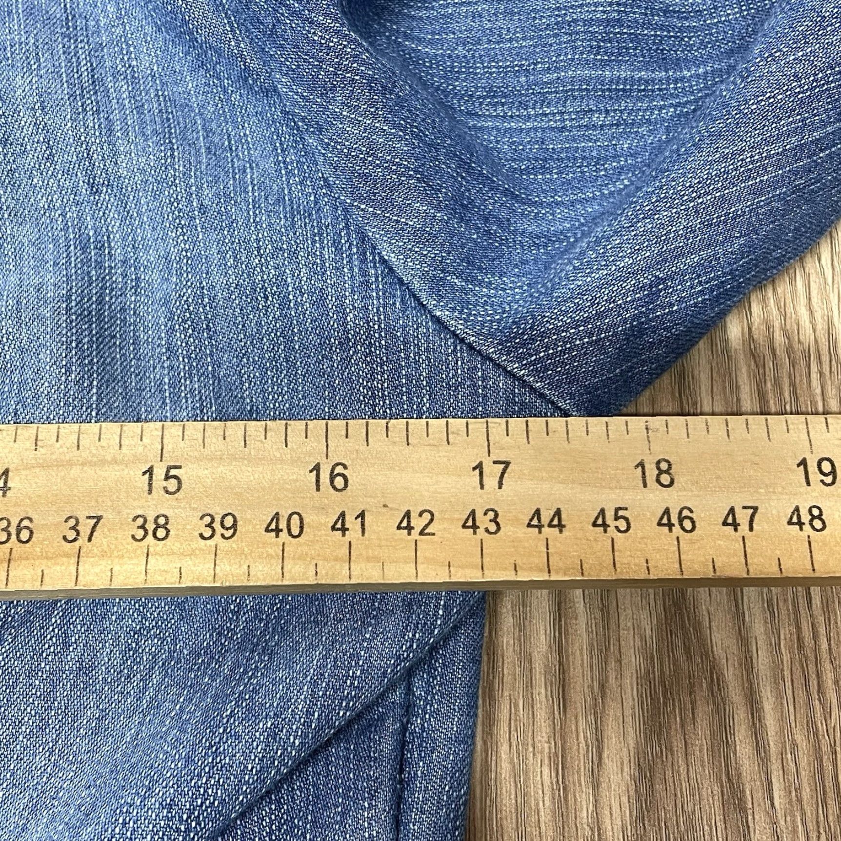Faded Glory VINTAGE Faded Glory Denim Blazer Women Size 8 Cotton Blend Blue Casual Jacket Size M / US 6-8 / IT 42-44 - 7 Thumbnail