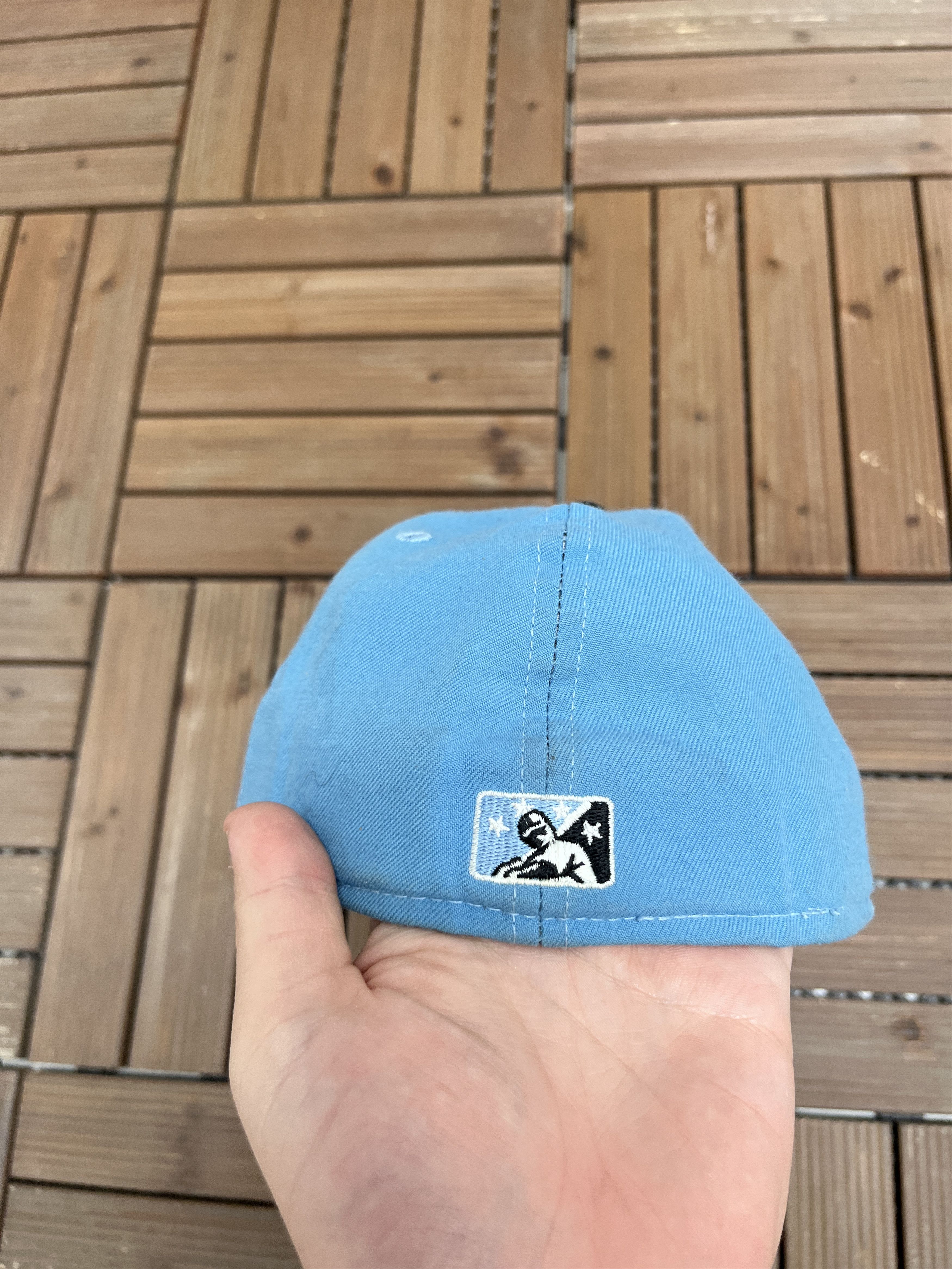 New Era × Vintage Erie SeaWolves Vintage New Era Size 7 5/8 Hat Cap Size ONE SIZE - 5 Thumbnail