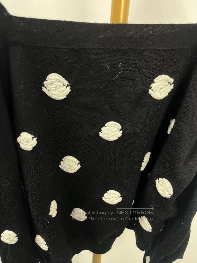 Chanel Chanel Black full-print long-sleeved knitwear Size XS / US 0-2 / IT 36-38 - 3 Thumbnail