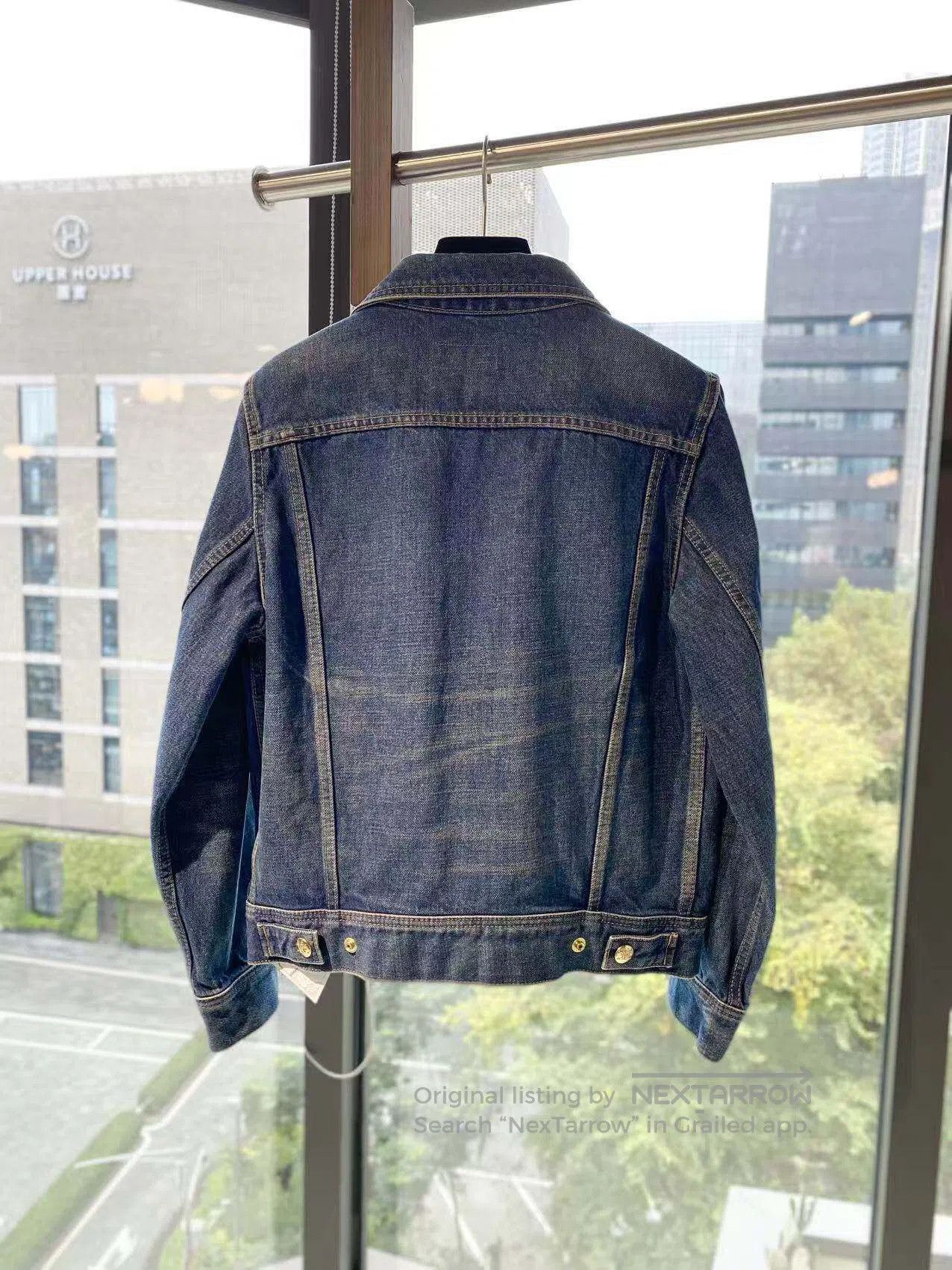 Celine Celine Gold-buttoned denim jacket| Size S / US 4 / IT 40 - 3 Thumbnail