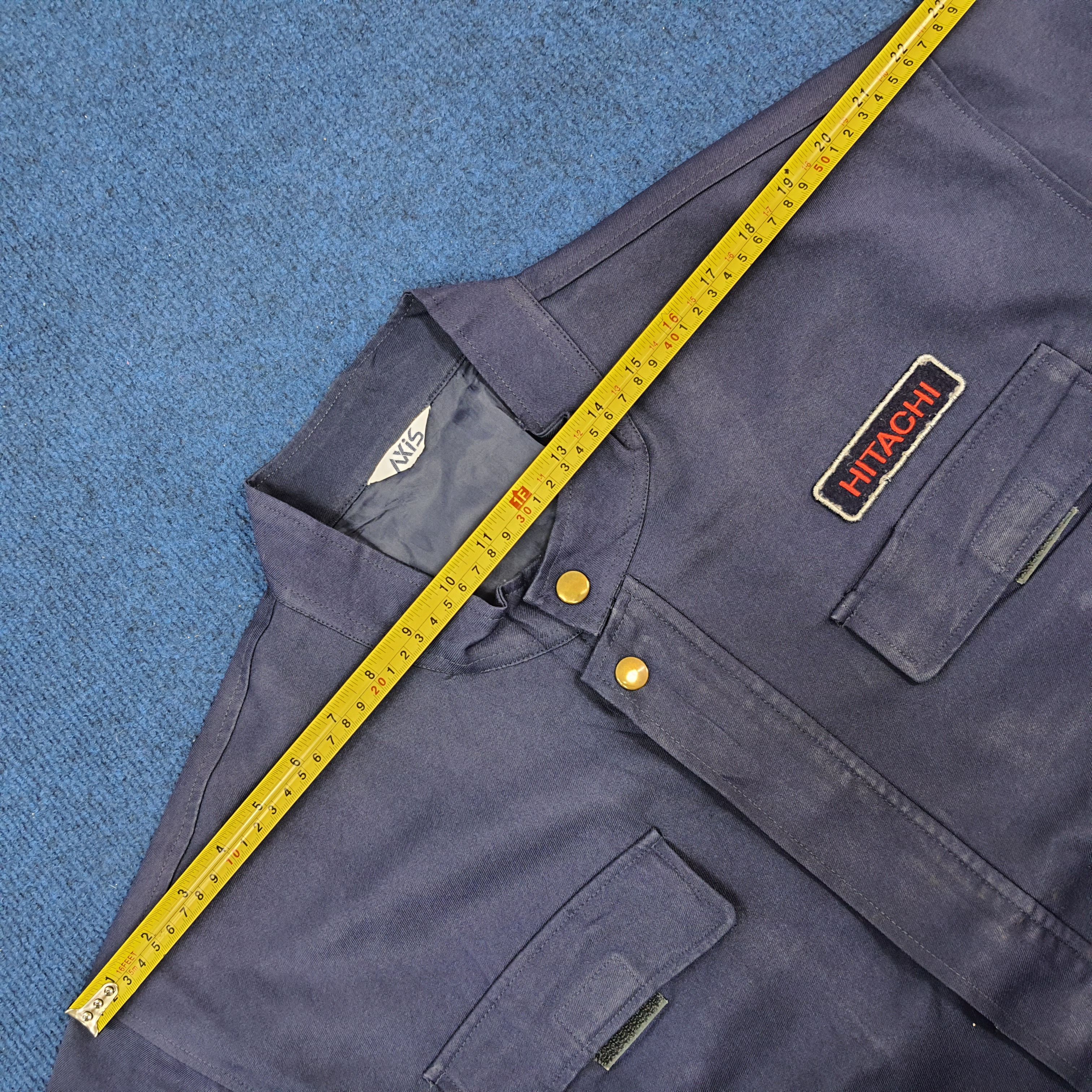 Japanese Brand × Vintage Vintage HITACHI Staff Japanese Brand Workwear Jacket Size US XL / EU 56 / 4 - 9 Thumbnail