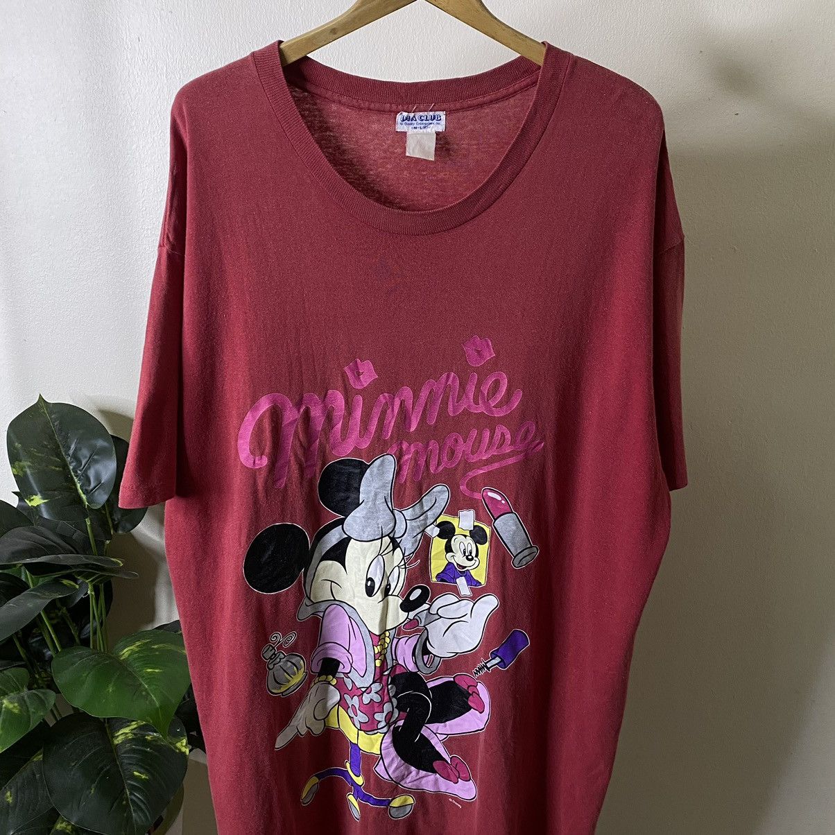 Disney Vintage 1990s Disney Minnie Mouse T Shirt Size US XXL / EU 58 / 5 - 2 Thumbnail