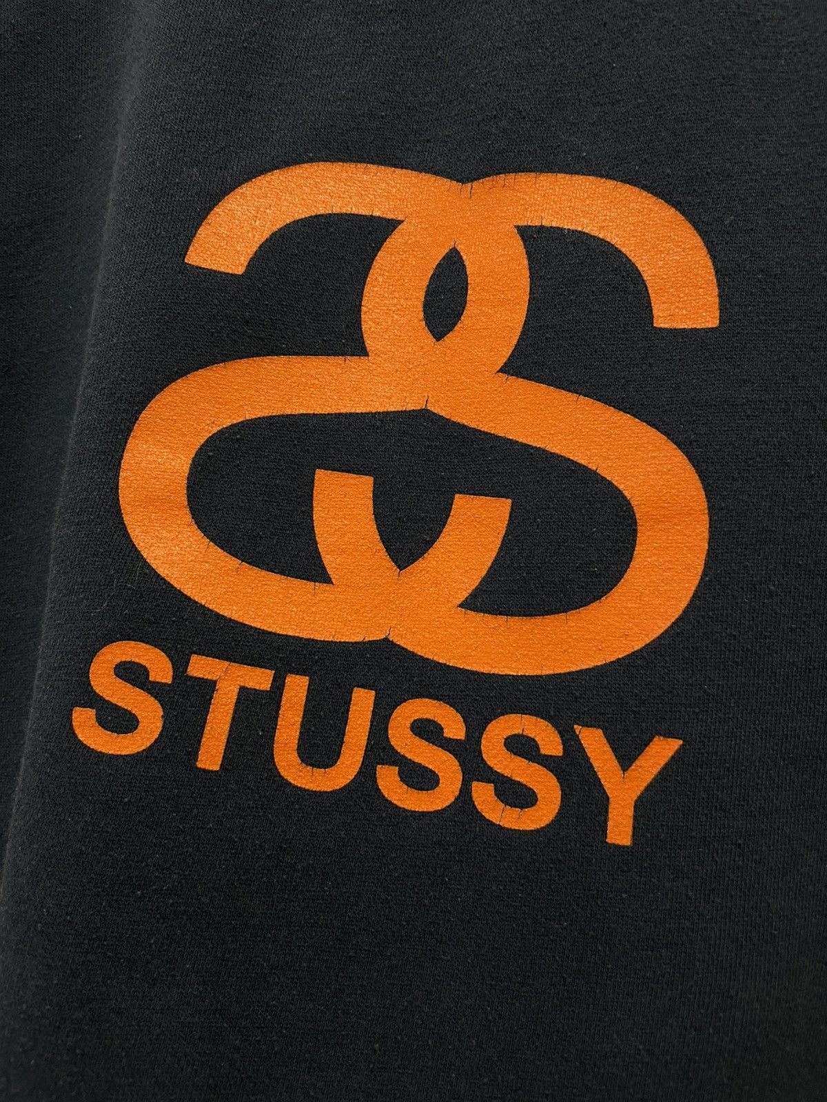 Stussy × Vintage Vintage Stussy Made in USA Sweatshirt Pullover Big Logo Size US M / EU 48-50 / 2 - 4 Thumbnail
