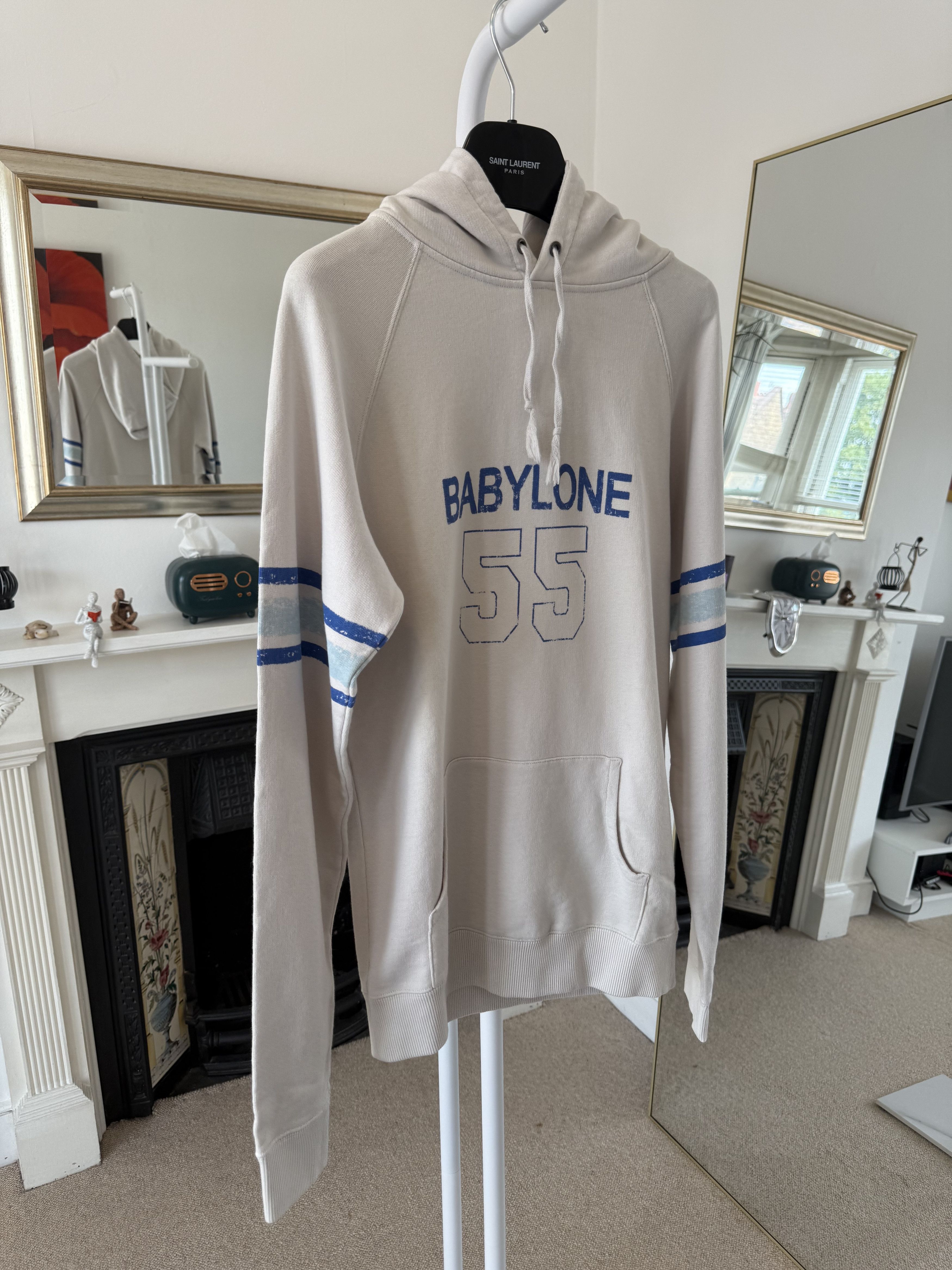 Saint Laurent Paris Saint Laurent Babylone Oversized Hoodie Size US XS / EU 42 / 0 - 8 Thumbnail